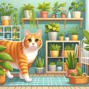 Dangerous Houseplants for Ginger Cats