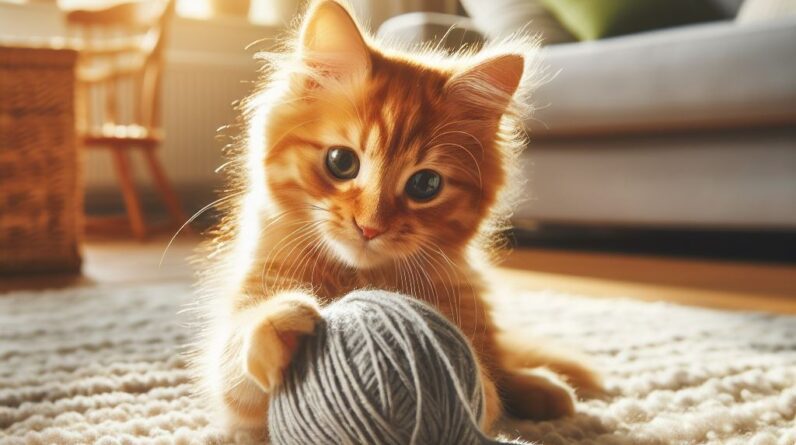 Indoor Games for Ginger Cats